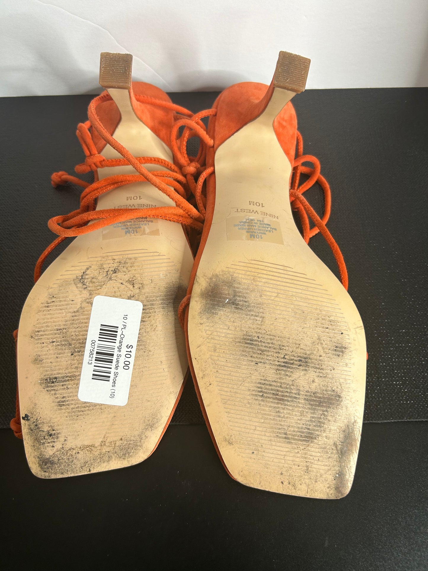 PL~Orange Suede Shoes (10)