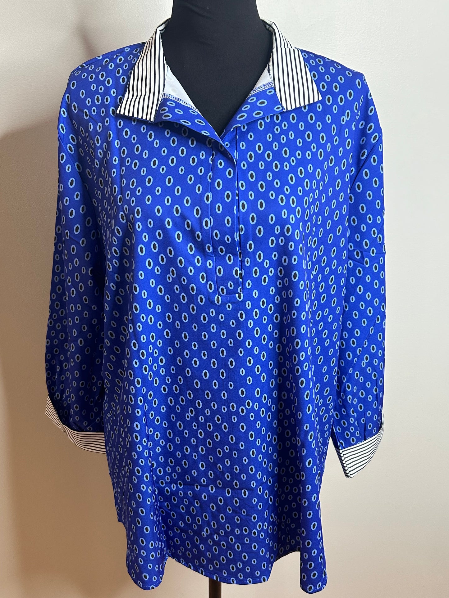 PL~ Peacock Shirt Blue