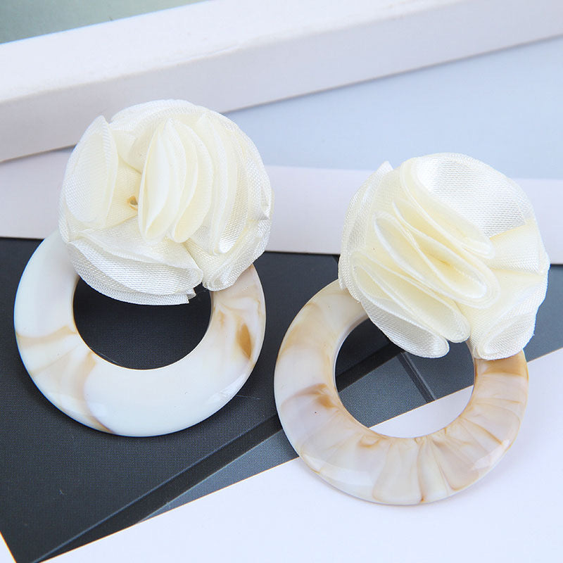 Wild Rose Acrylic Earrings