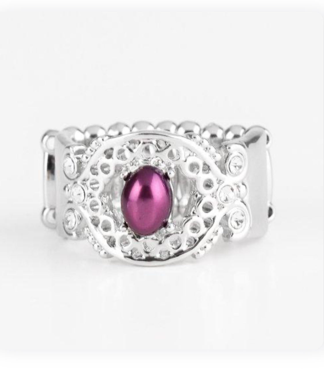 Mod Modest Ring - Purple