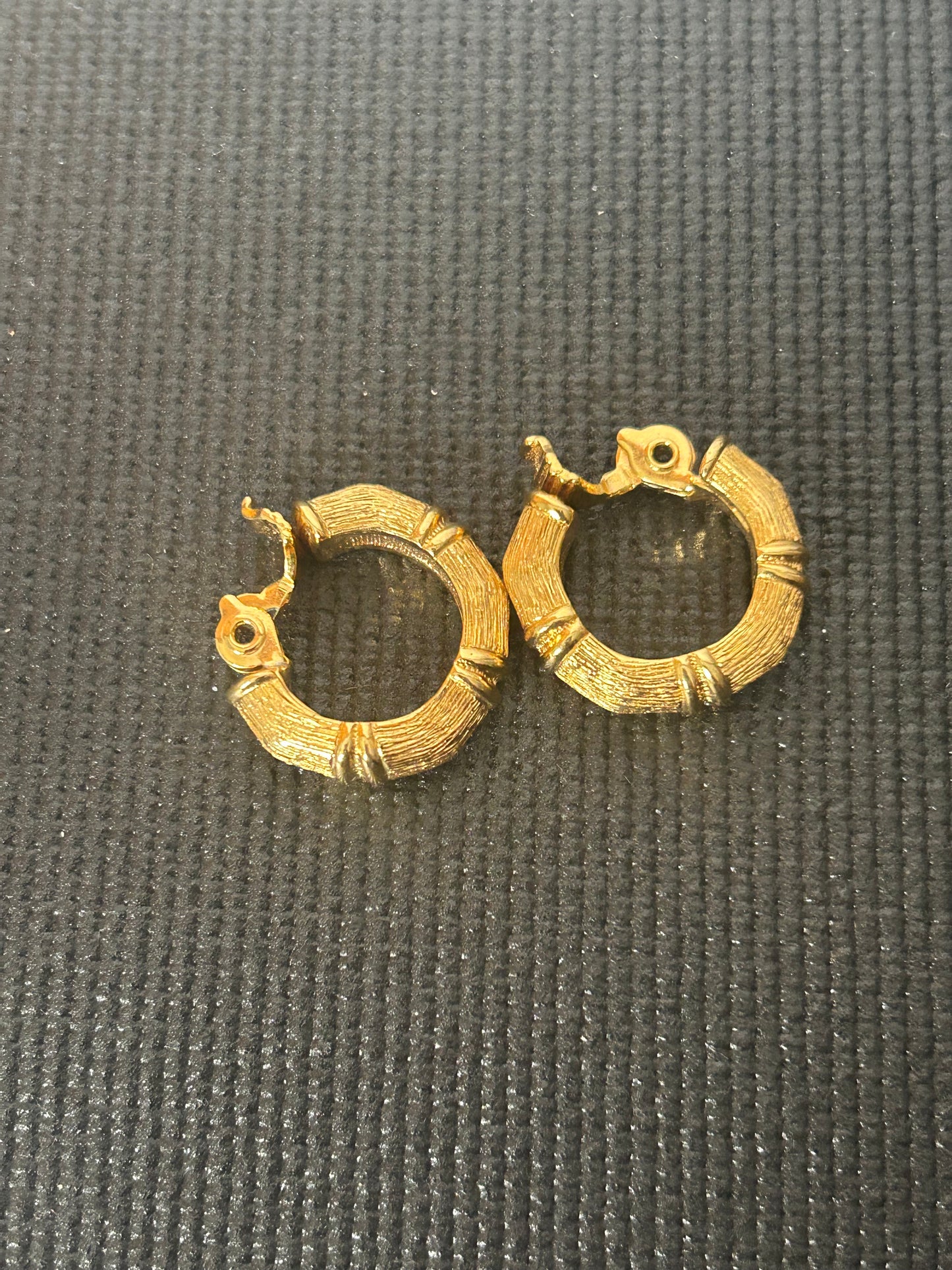 Monet Bamboo Earrings