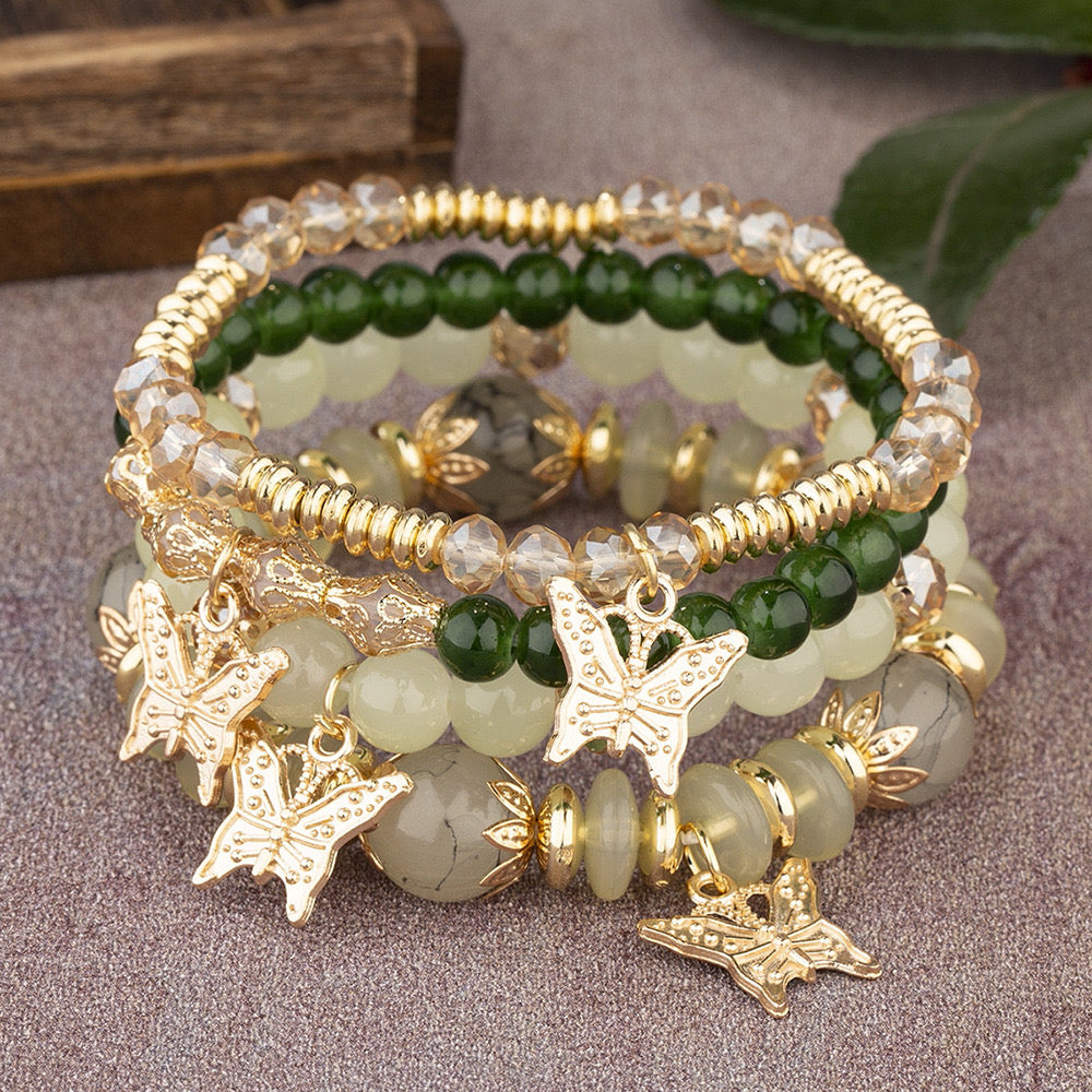 Butterfly Bracelets (Stretch)