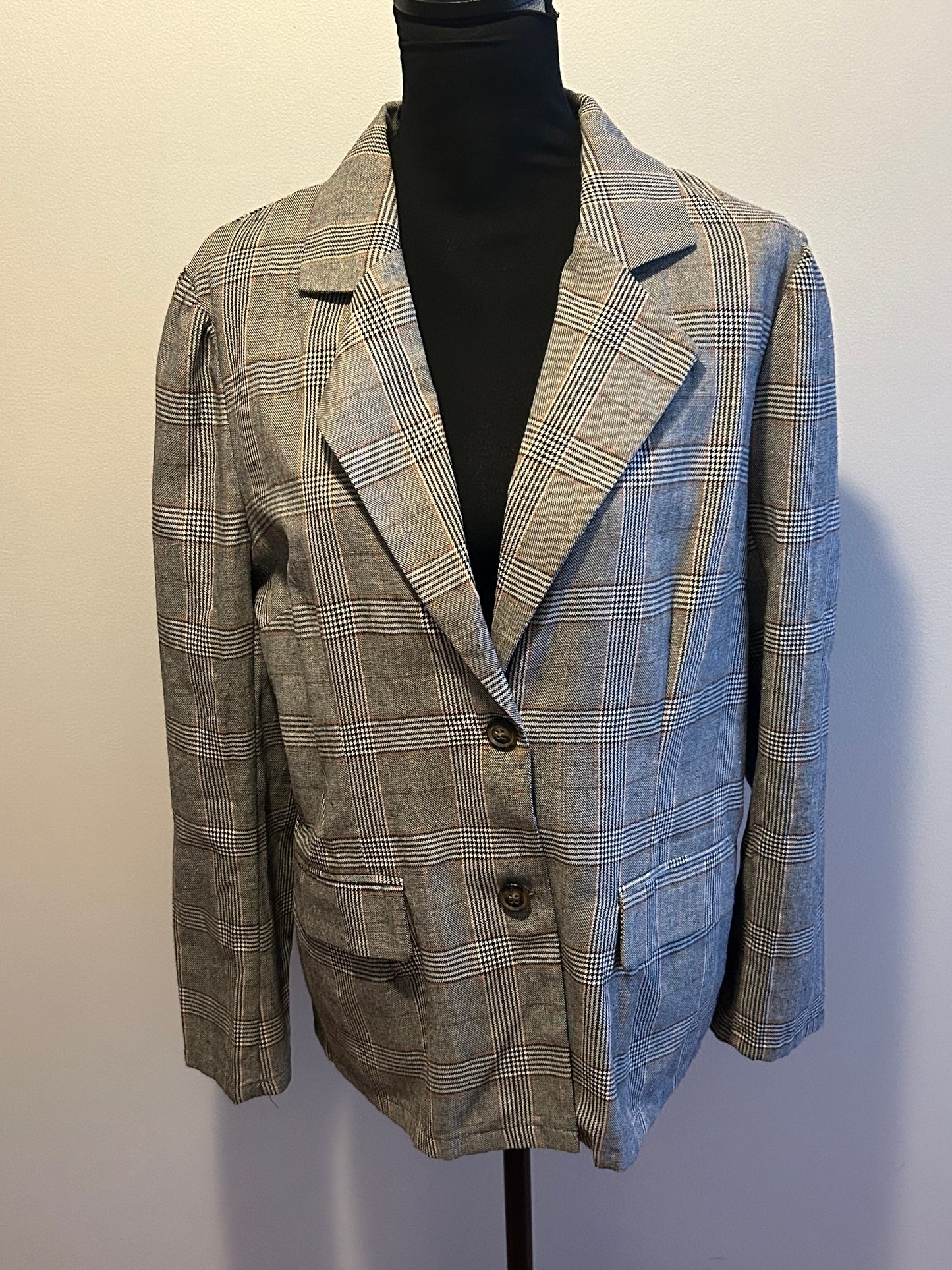 Boohoo Striped Blazer