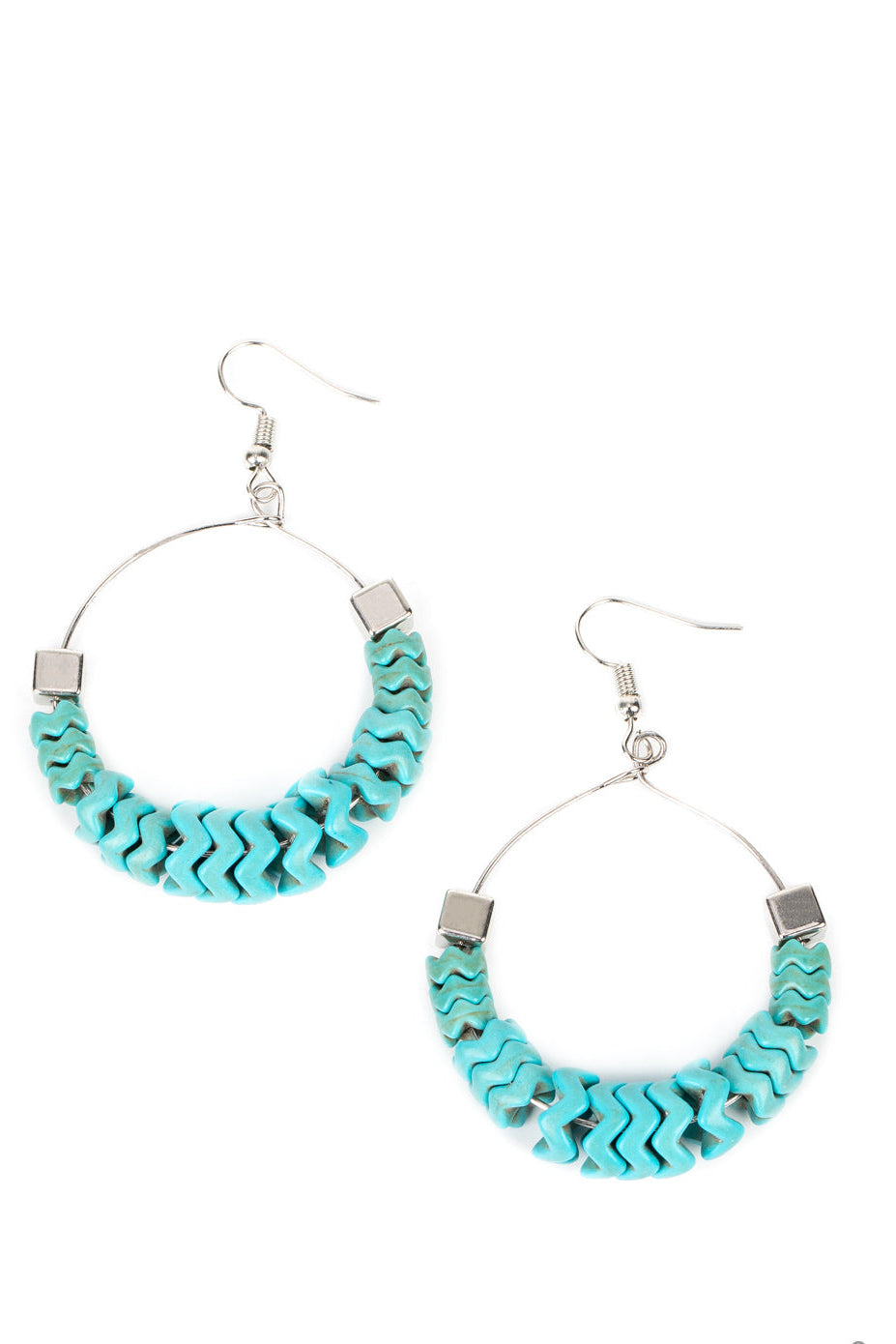 Capriciously Crimped - Blue