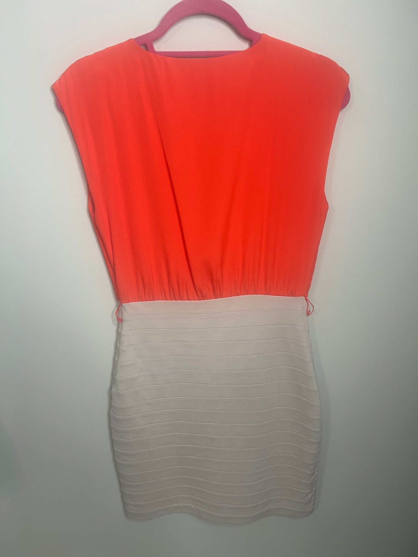 PL~Coral Block Exp. Dress