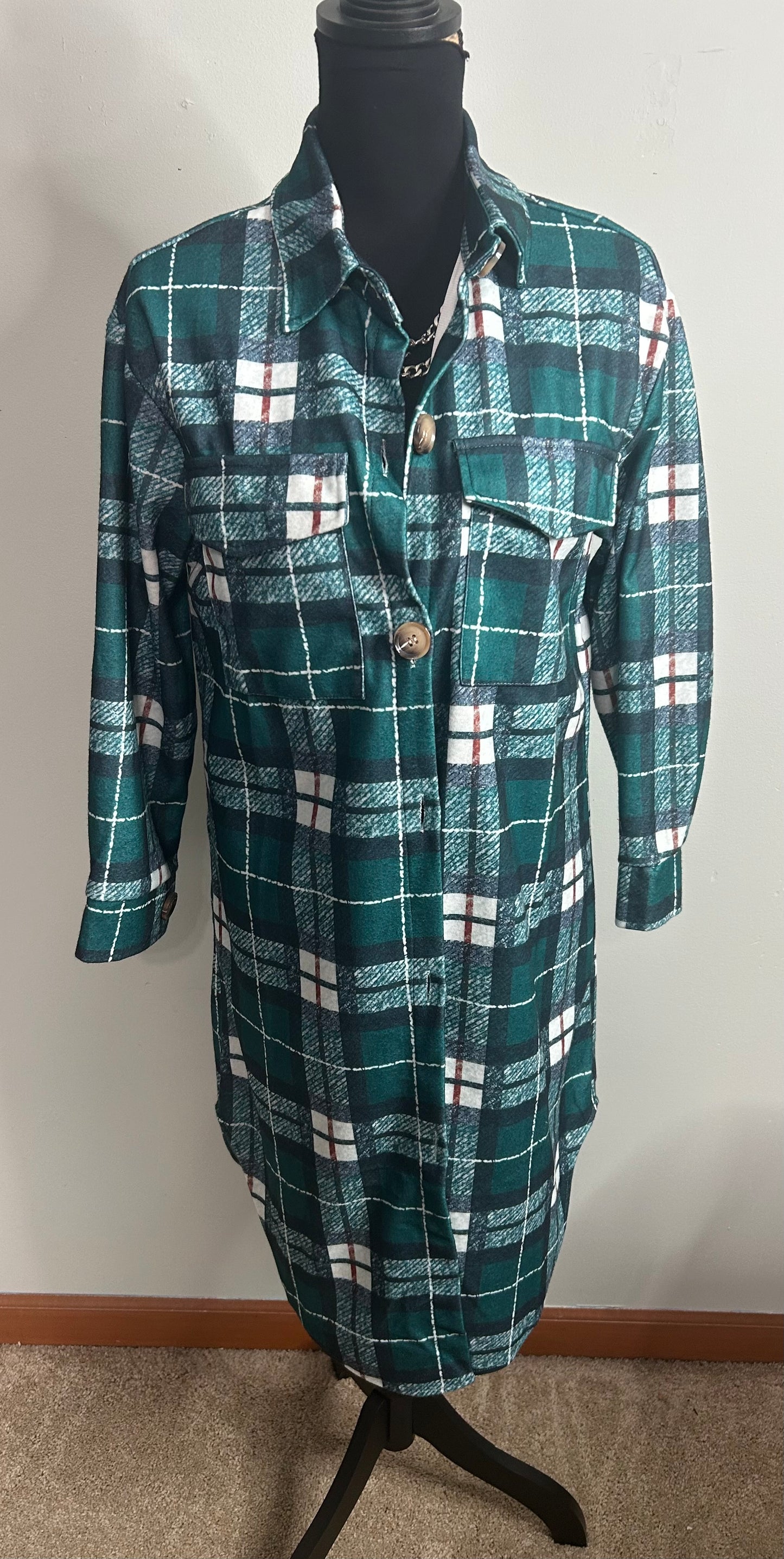 Vintage Plaid Shacket