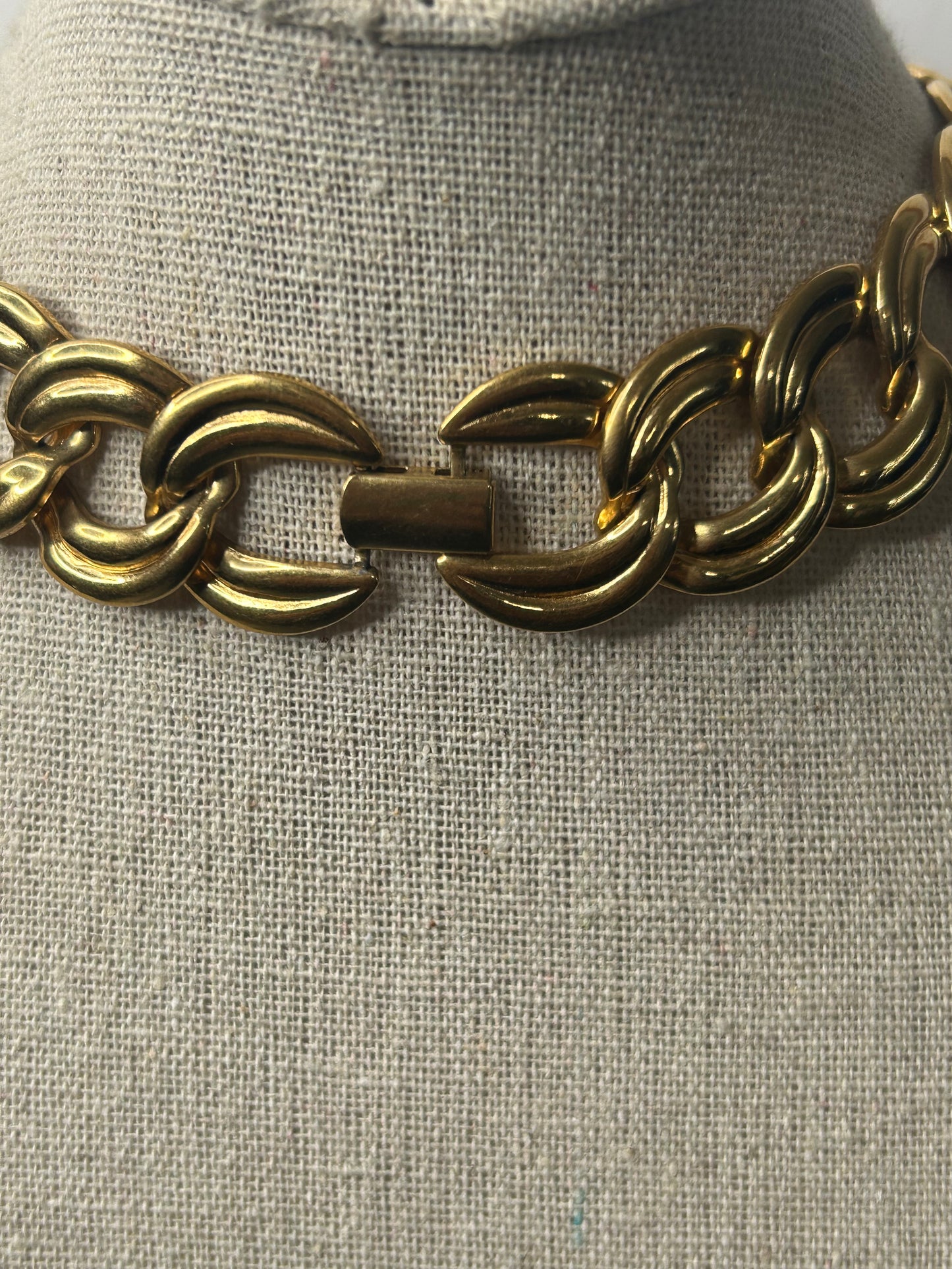 Vintage Chunky Chain Necklace