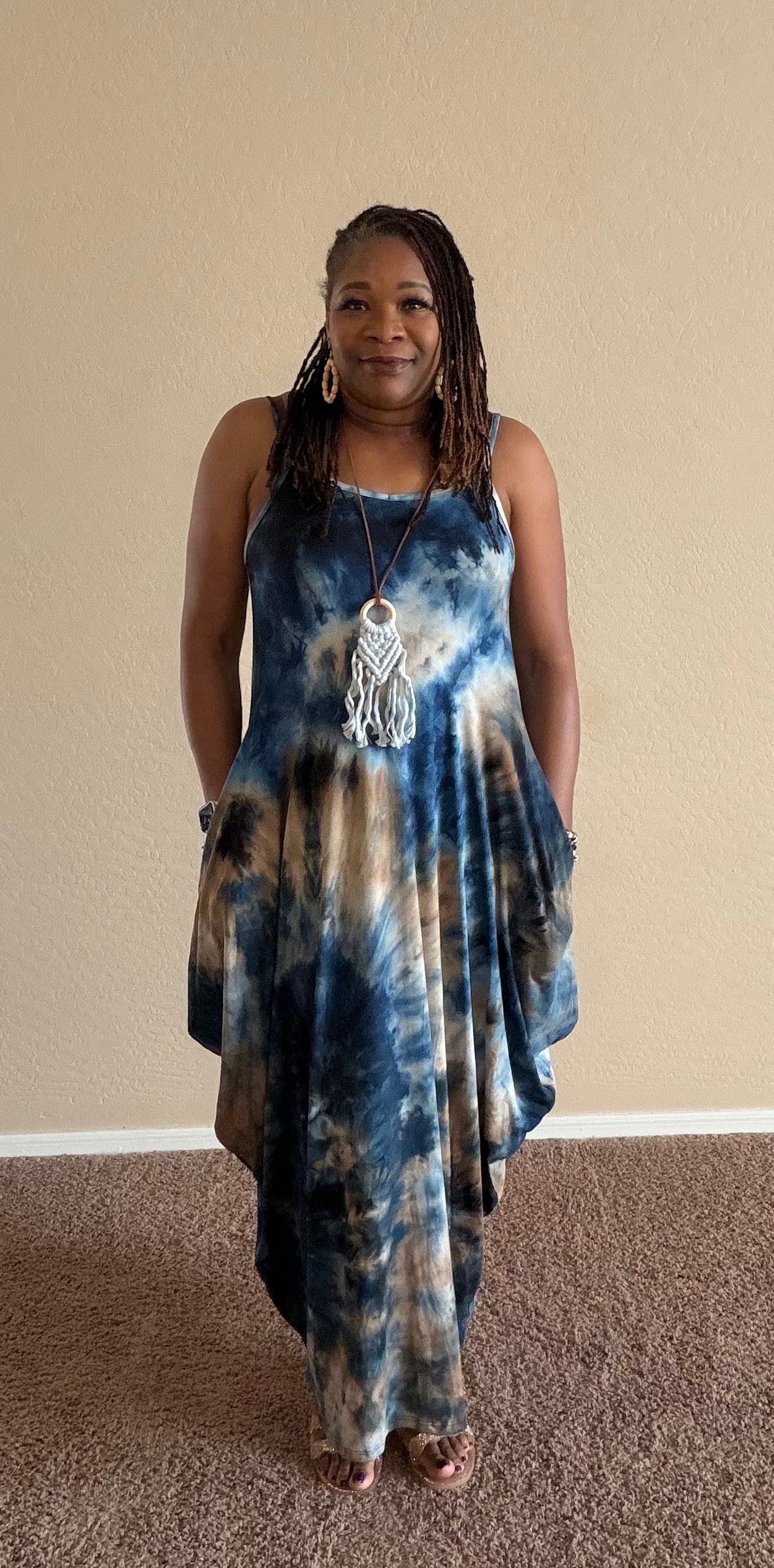 Gena Comfy Tank Maxi Dress