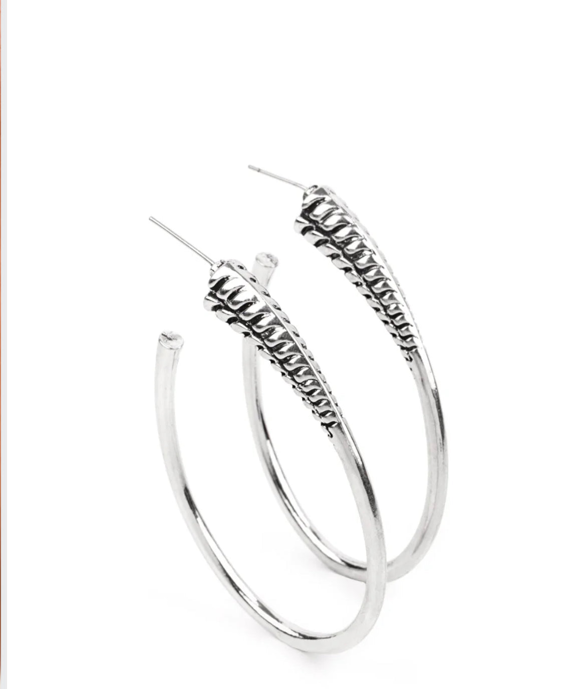 Fully Loaded Earrings - Silver