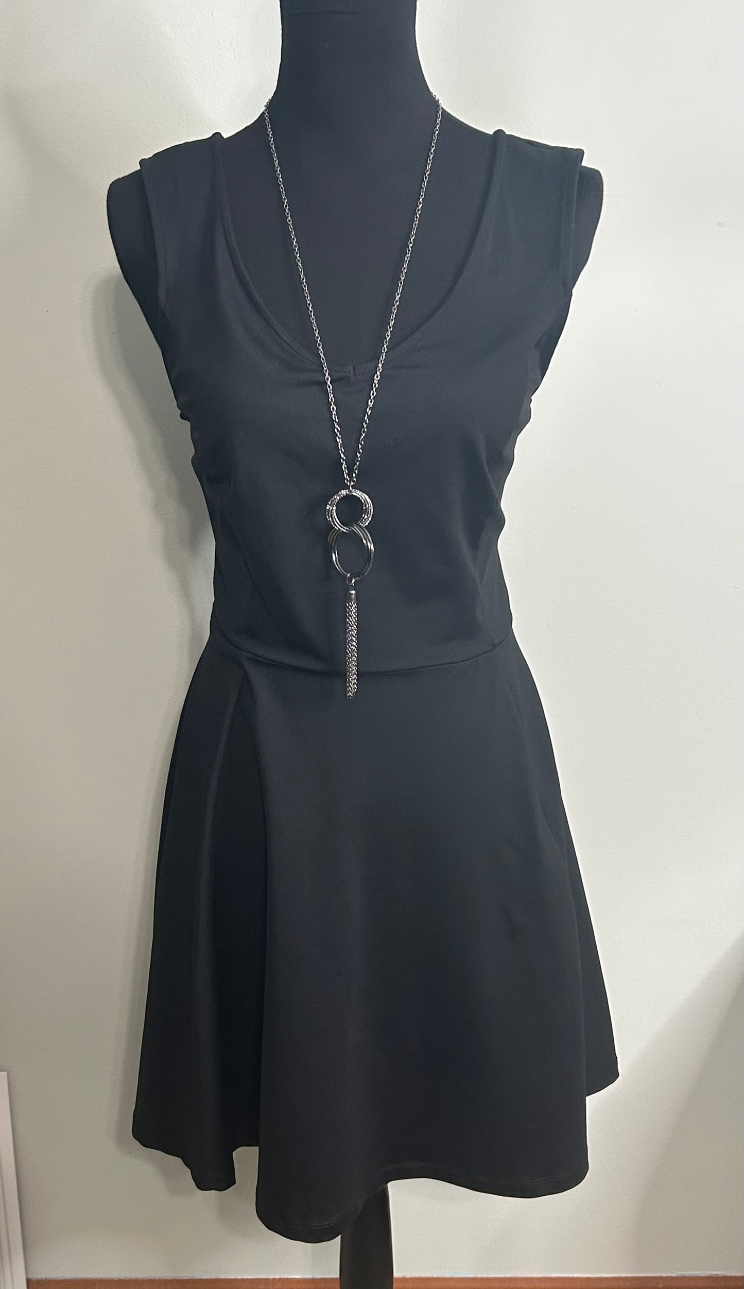 PL~ BLlk/ Cynthia R Skater Dress