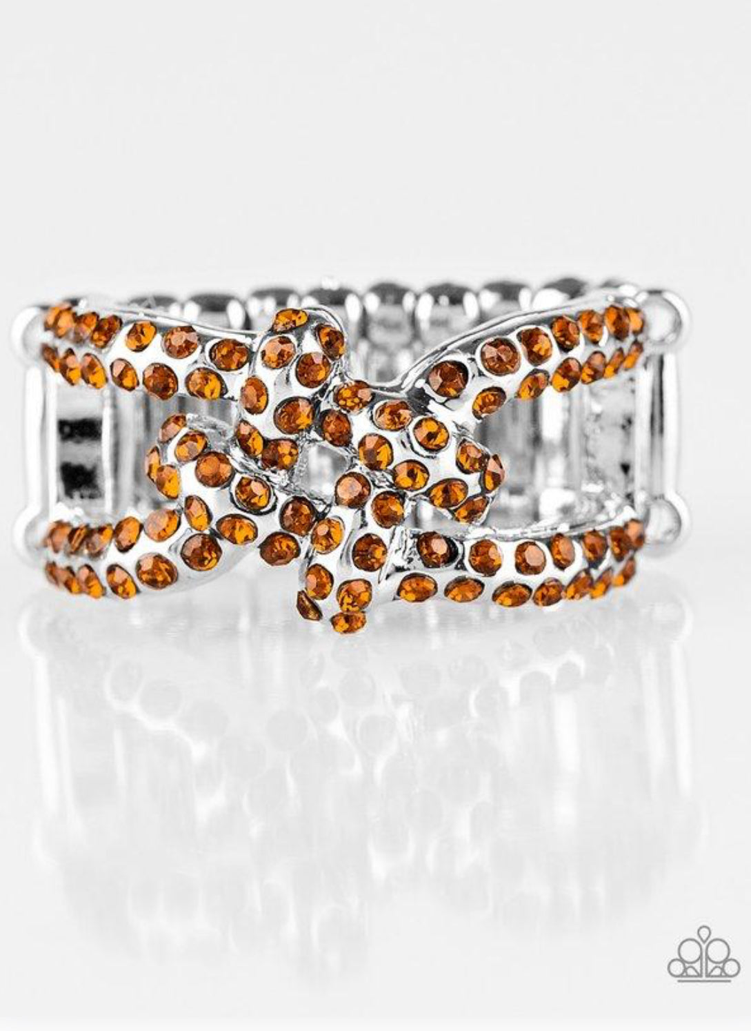 Can Only go Upscale from Here Ring - Brown