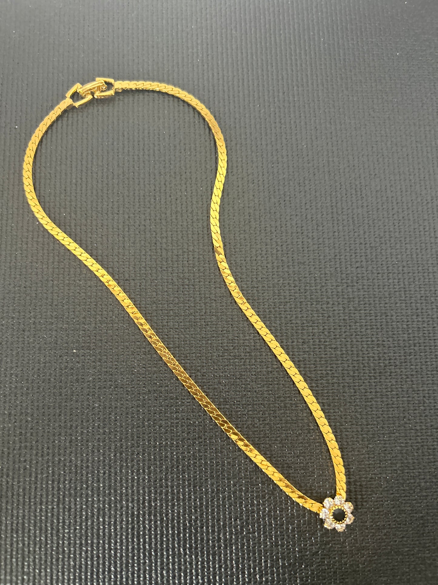 Flower Choker Necklace