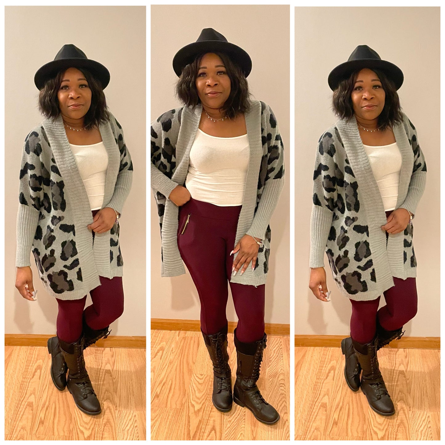 Leopard Print Cardigan