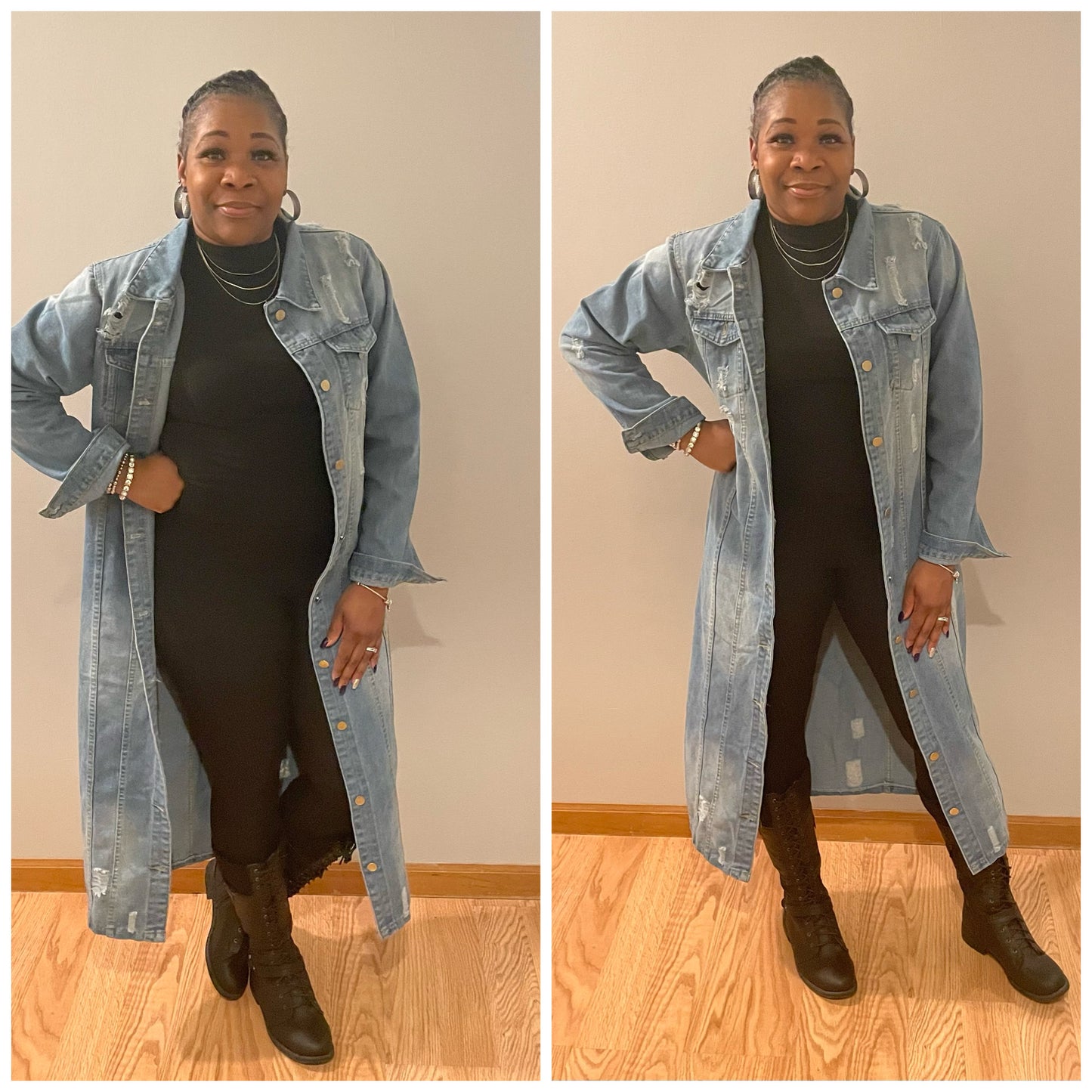 Frayed Denim Jacket