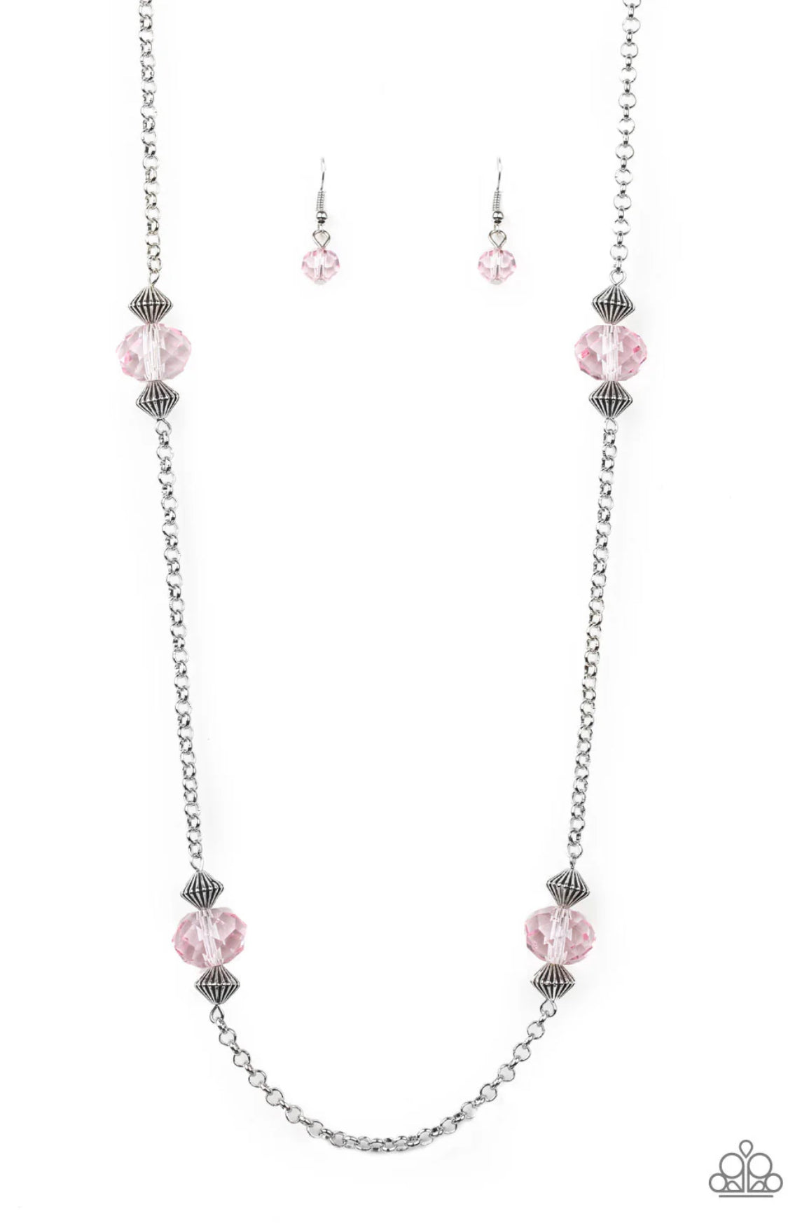 Season of Sparkle Necklace - Pink