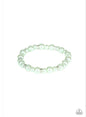 Powder and Pearls Bracelet - Green