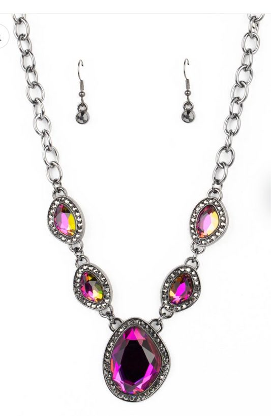 The Upper Echelon Necklace - Multi