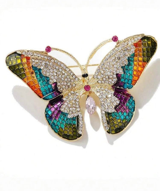 Elegant Butterfly Brooch