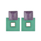 Double Square Acrylic Earrings