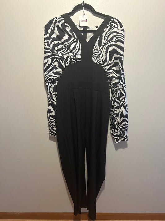 Zebra Strip Shein Jumpsuit