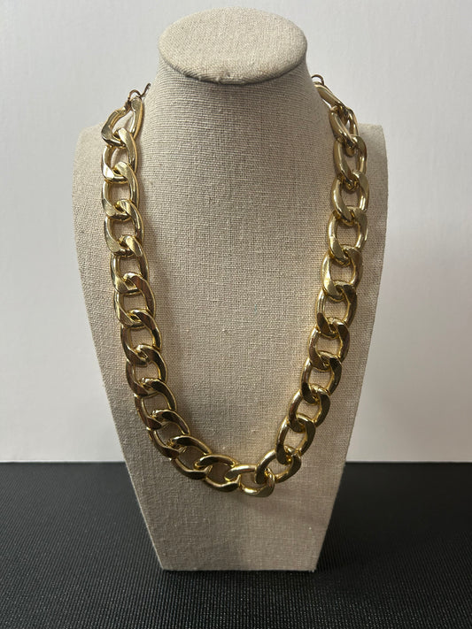 Large Chain Link Necklace