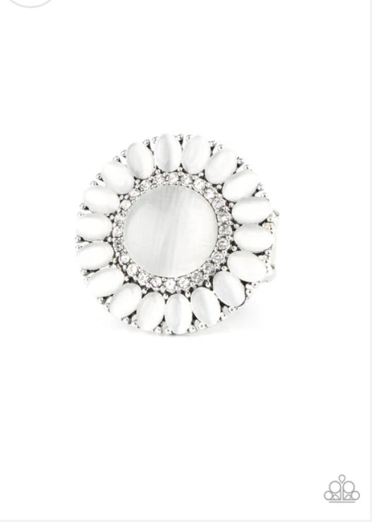 Elegantly Eden Ring - White