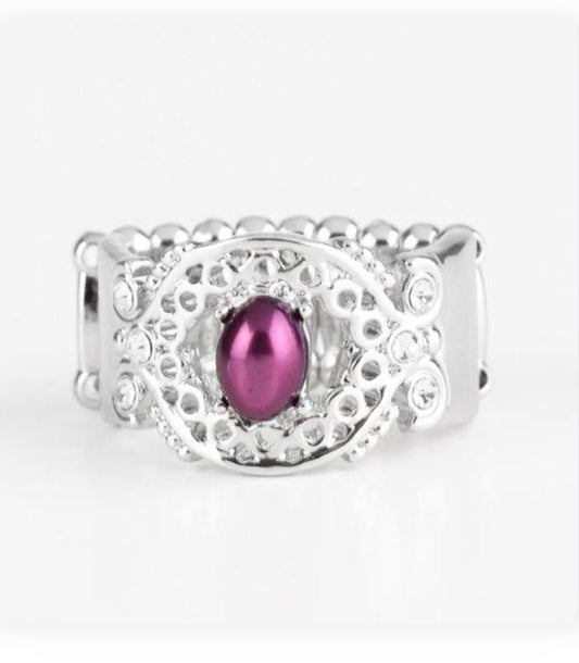 Mod Modest Ring - Purple