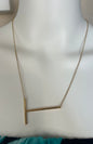 Initial Pendant Necklace - Stainless Steel