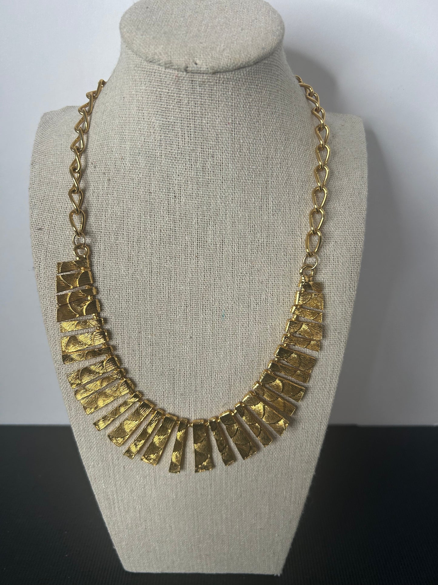 Hammered Statement Necklace