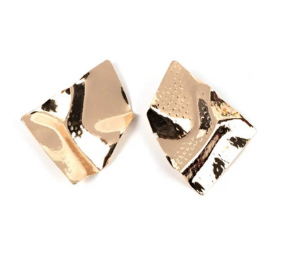 Modern Maverick Earrings - Gold