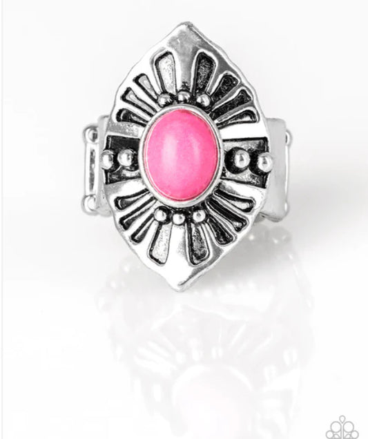 Homestead for the Weekend Ring - Pink