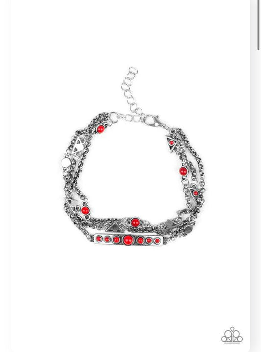 No Means Nomad Bracelet - Red