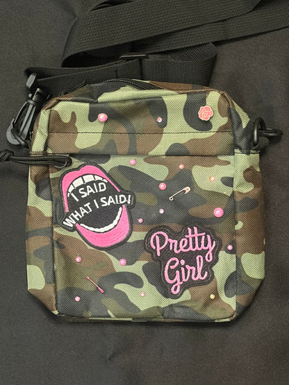 Customized Camo Crossbody Bag