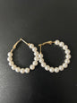 Small Round Pearl Earrings