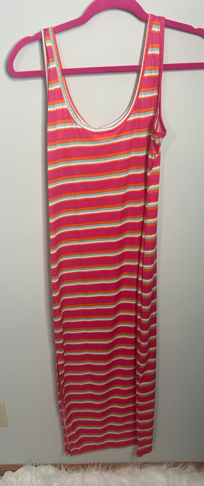 NWT Striped Colorful Maxi