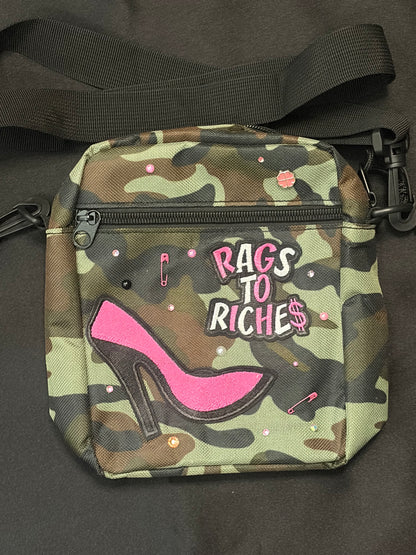 Customized Camo Crossbody Bag