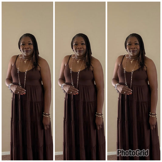 Cami Tiered Maxi Dress