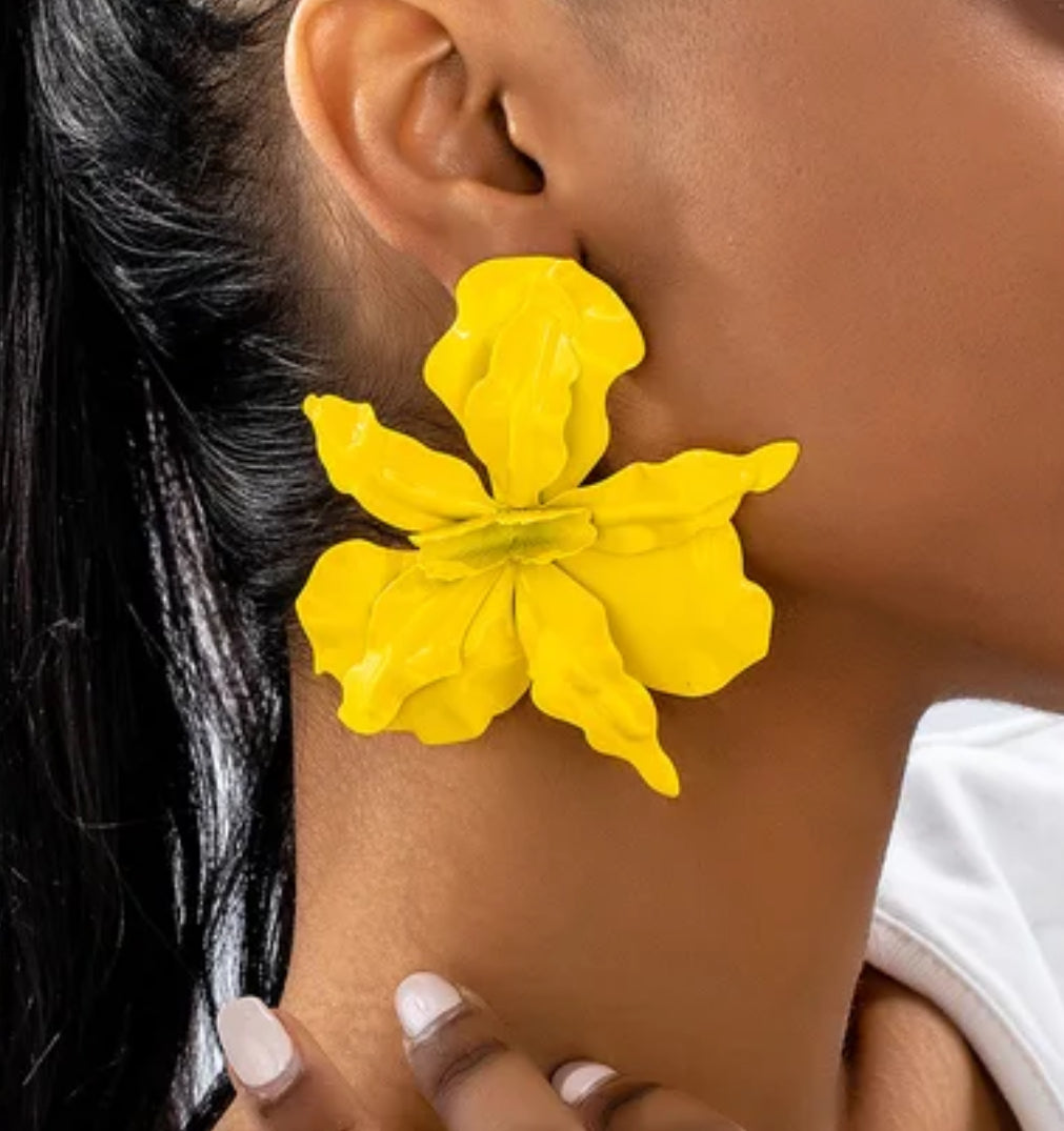 Flower Petal Earring