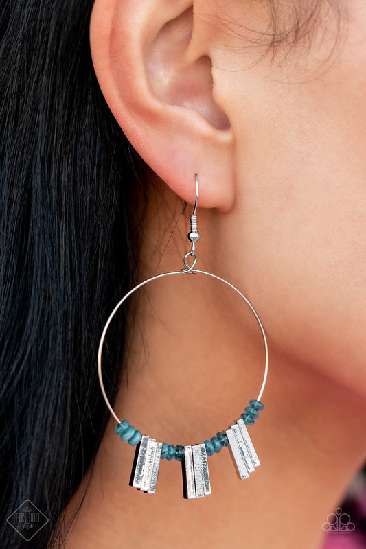 Luxe Lagoon Earrings - Blue