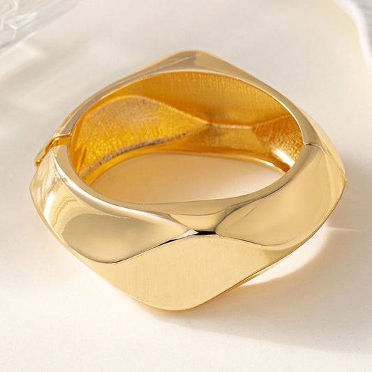 Asymmetrical Style Bangle Bracelet