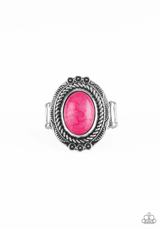 Tumbling Tumbleweeds Ring - Pink