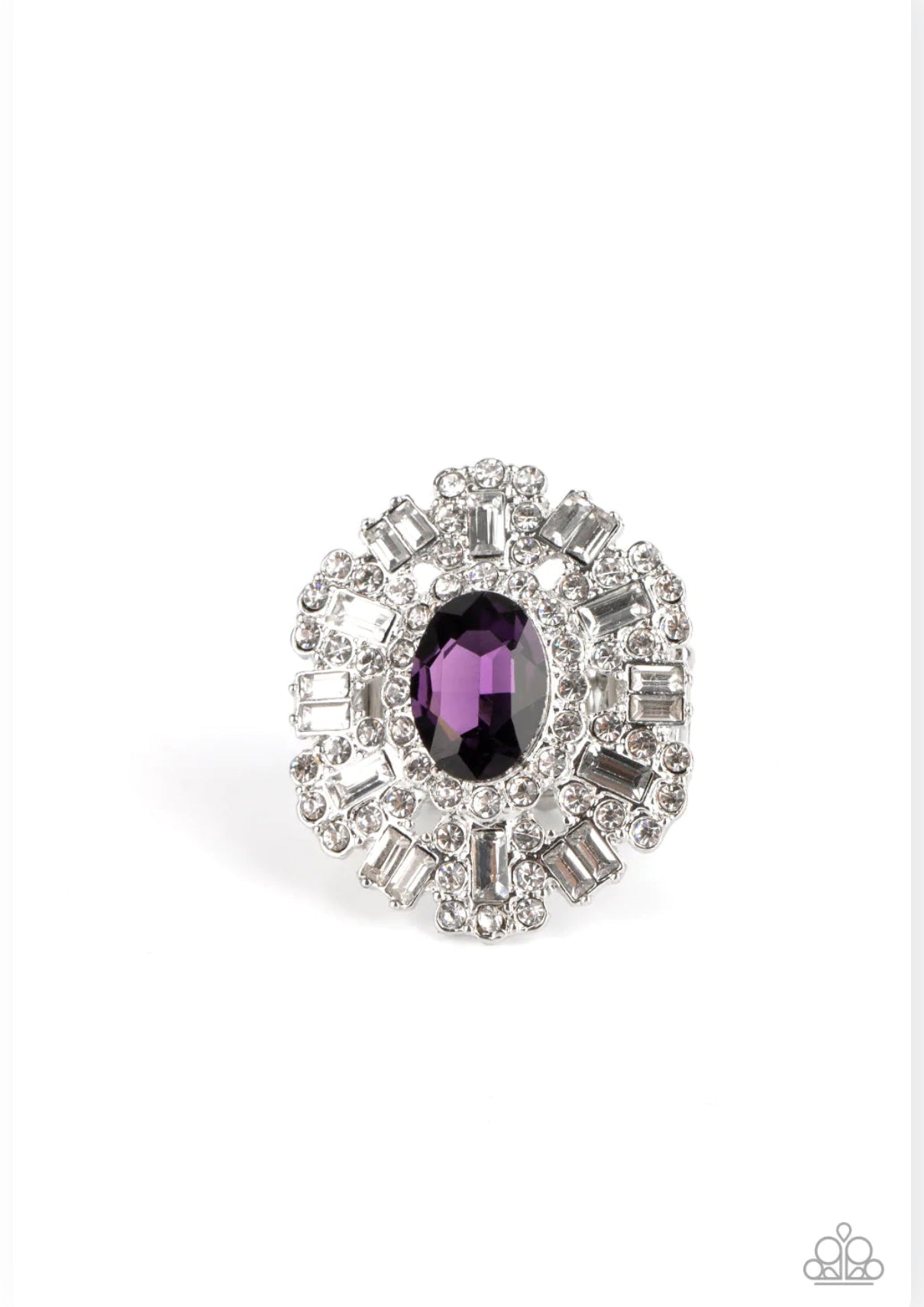 Iceberg Ahead Ring - Purple