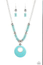 Oasis Goddess Necklace - Blue