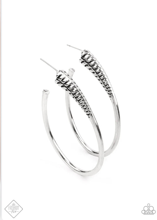 Fully Loaded Earrings - Silver