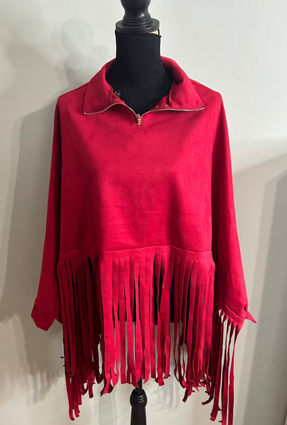 Sheena Fringe Top