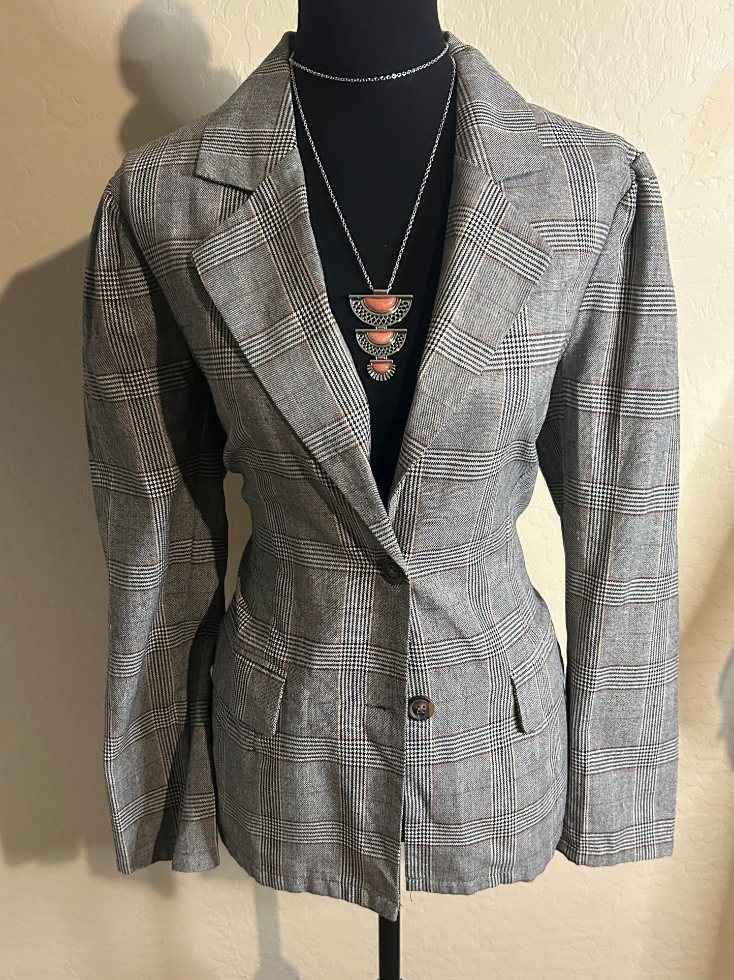 Boohoo Striped Blazer