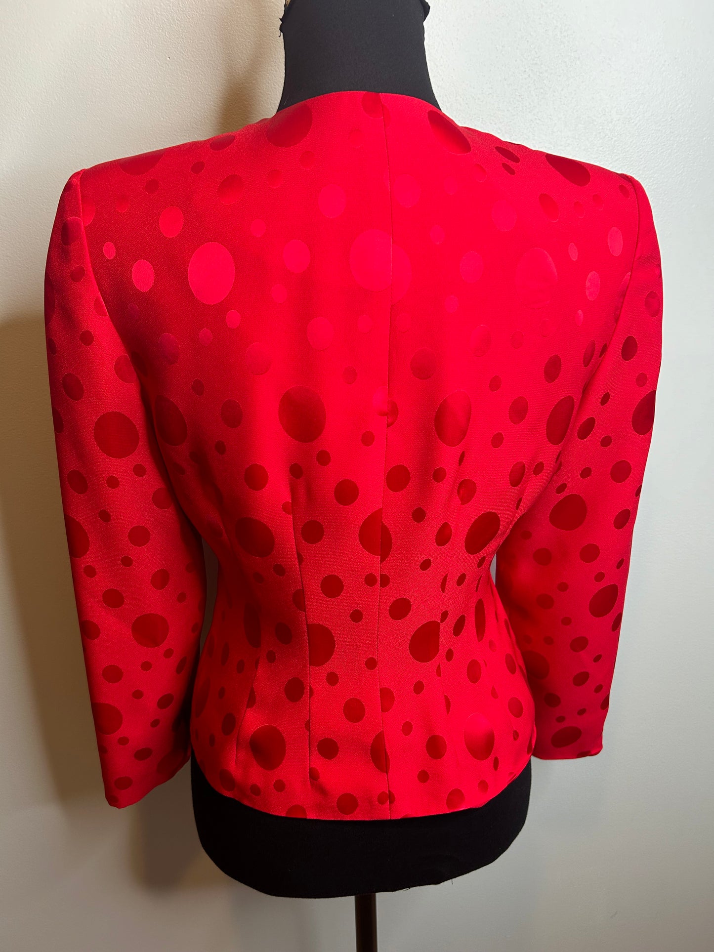 PL~Red LC Blazer