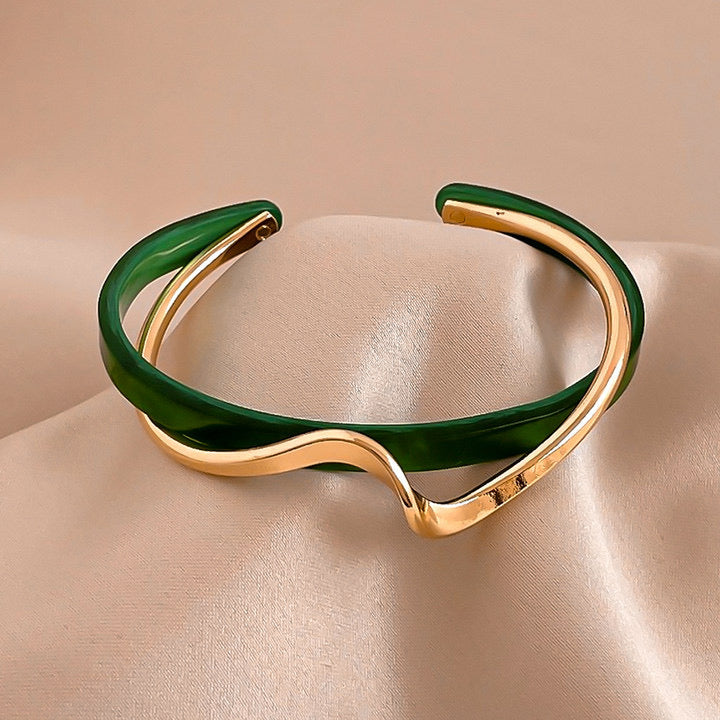 Marbled Cuff Bracelet