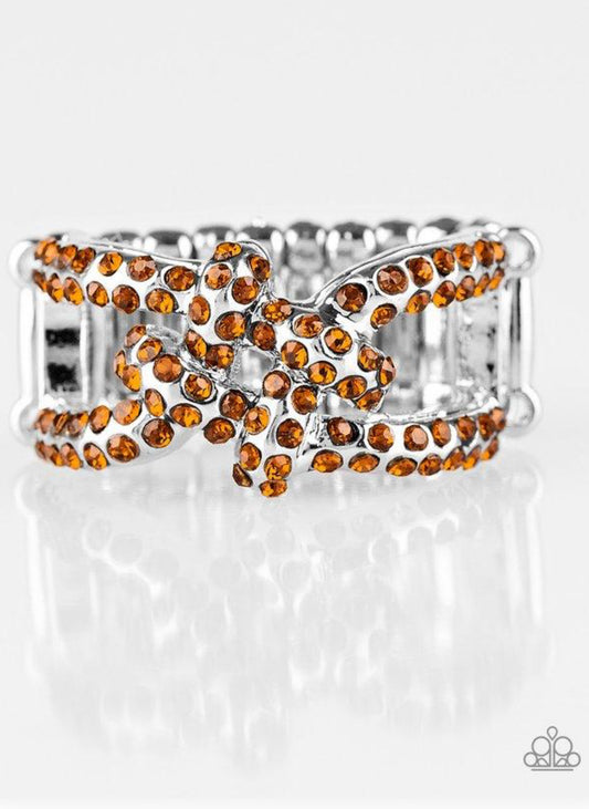 Can Only go Upscale from Here Ring - Brown