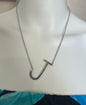 Initial Pendant Necklace - Stainless Steel